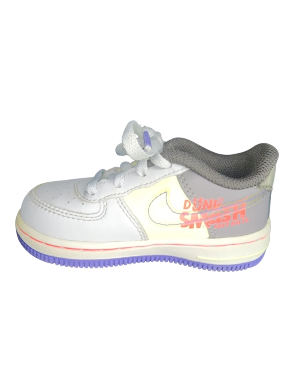 Nike Force 1 LV8 'Gray Green Blue', Baby Boys 7C - Picture 7 of 10